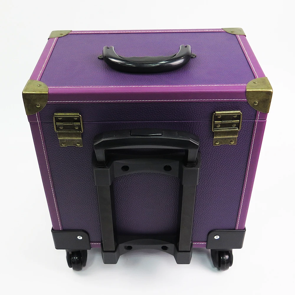 Makeup Trolley Case Professional Rolling Beauty Case With Drawers Makeup Train Case For Artist Travel Outdoor Factory Wholesale