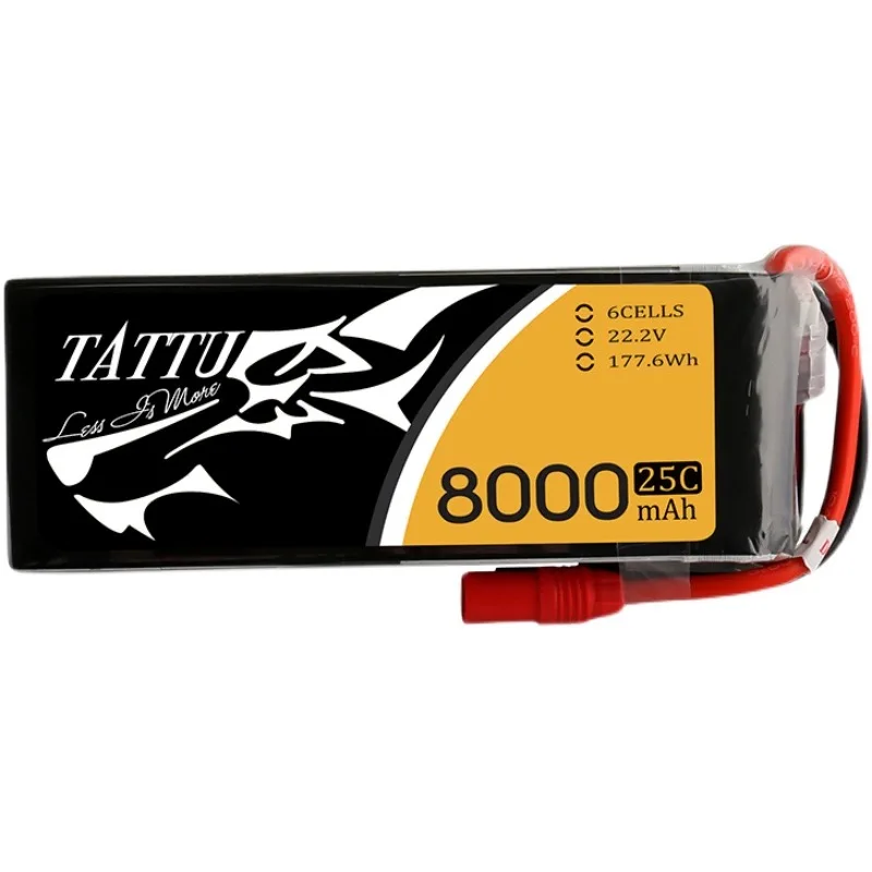 Аккумуляторная батарея Tattu Drone 8000mAh 6S 25C 22,2 V lipo Pack