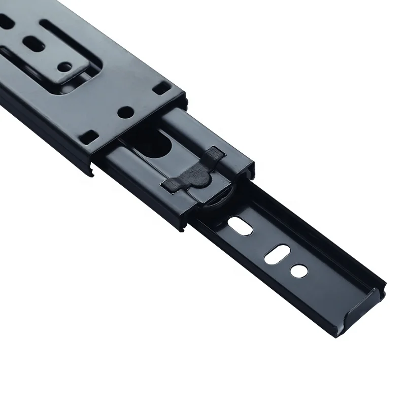 Ready to assemble kitchen cabinet track slides door rail drawer slide