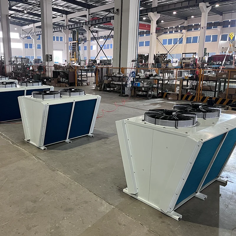Factory Price Up-drain Condenser R404a 72.7KW Condensing Unit Refrigeration for cold room