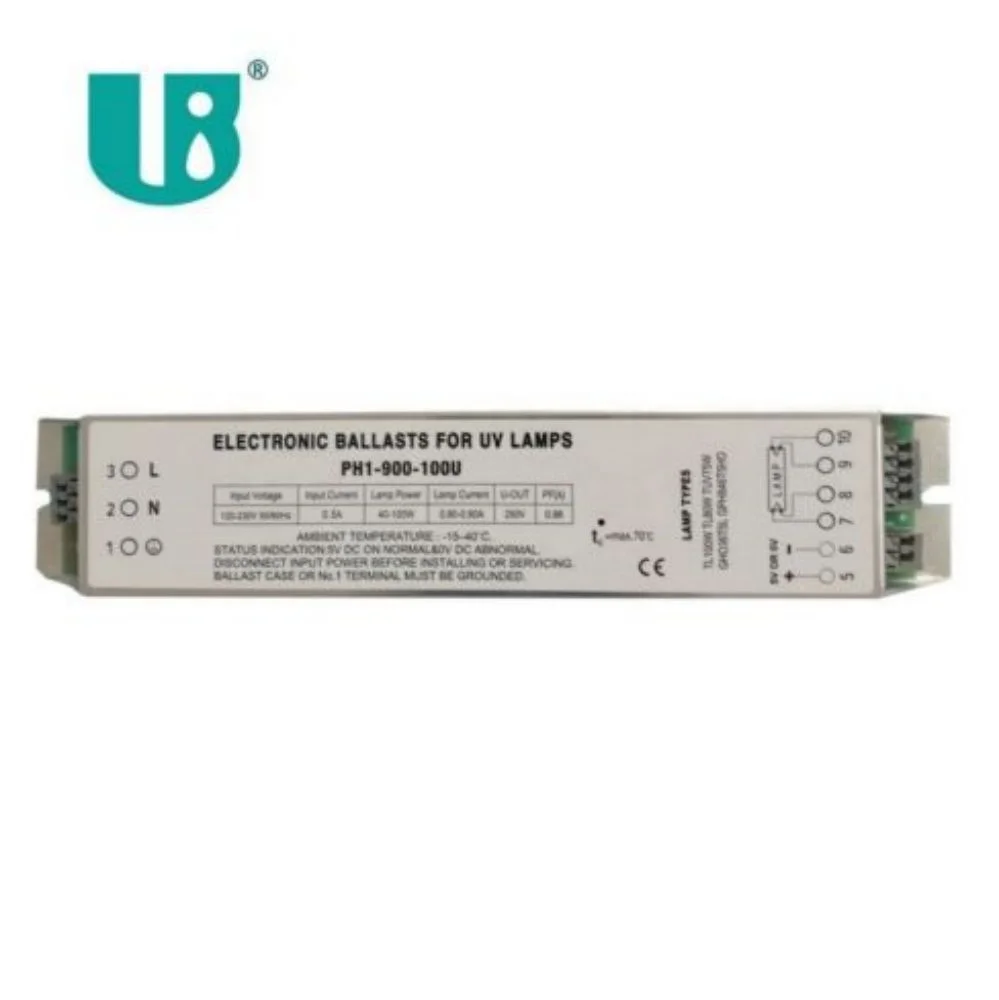 PH1-900-100 UVC 75w  60w 100w uv lamp driver T5 Electronic Ballast for uv lamp
