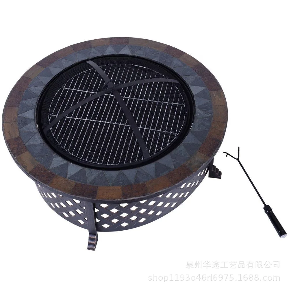Promotional gifts give aways Garden Fire Pit Outdoor Brazier heater camping grill charcoal grill basin Courtyard metal brazier