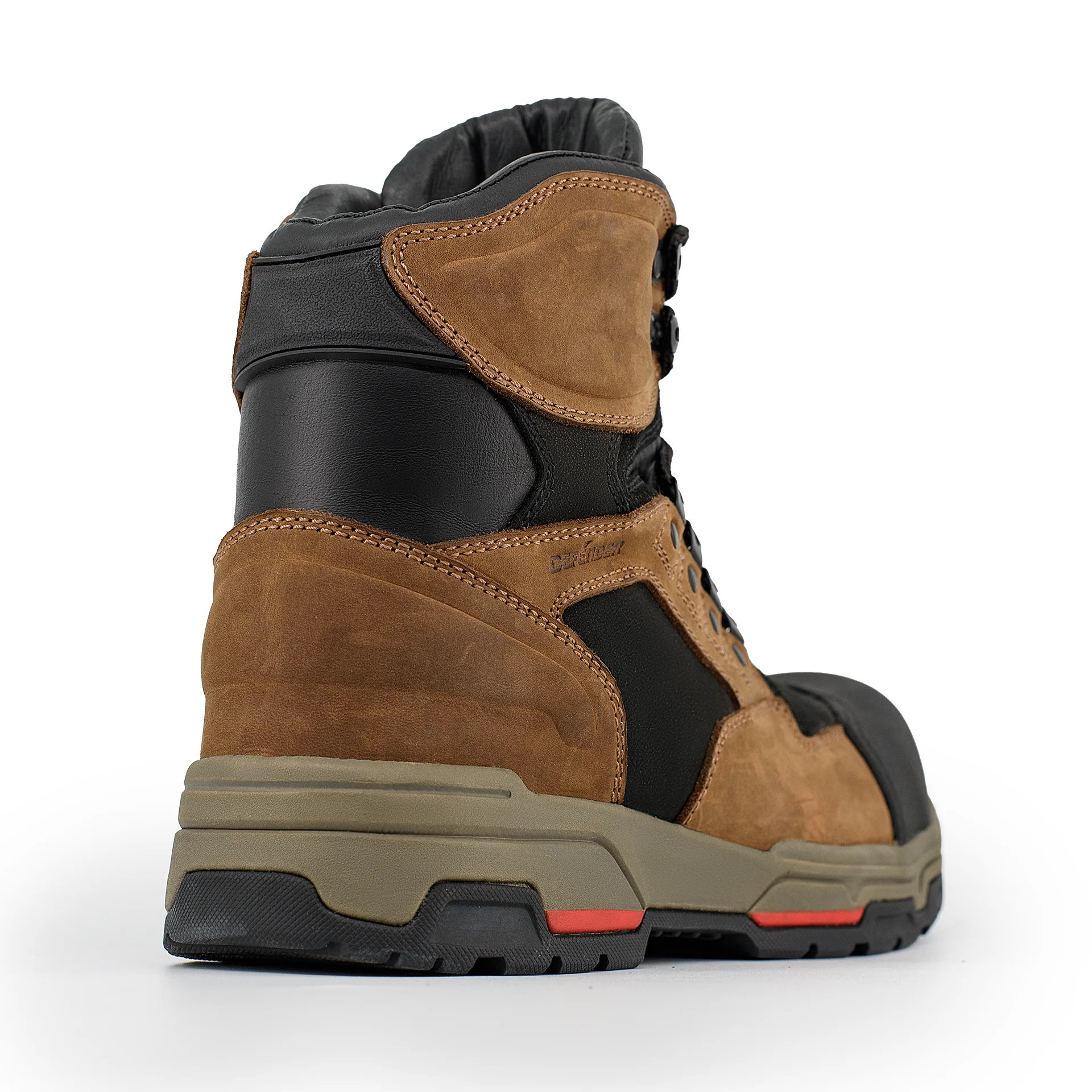 Nubuck leather new work safety shoes men heat resistance safety boots hight cut safety shoes