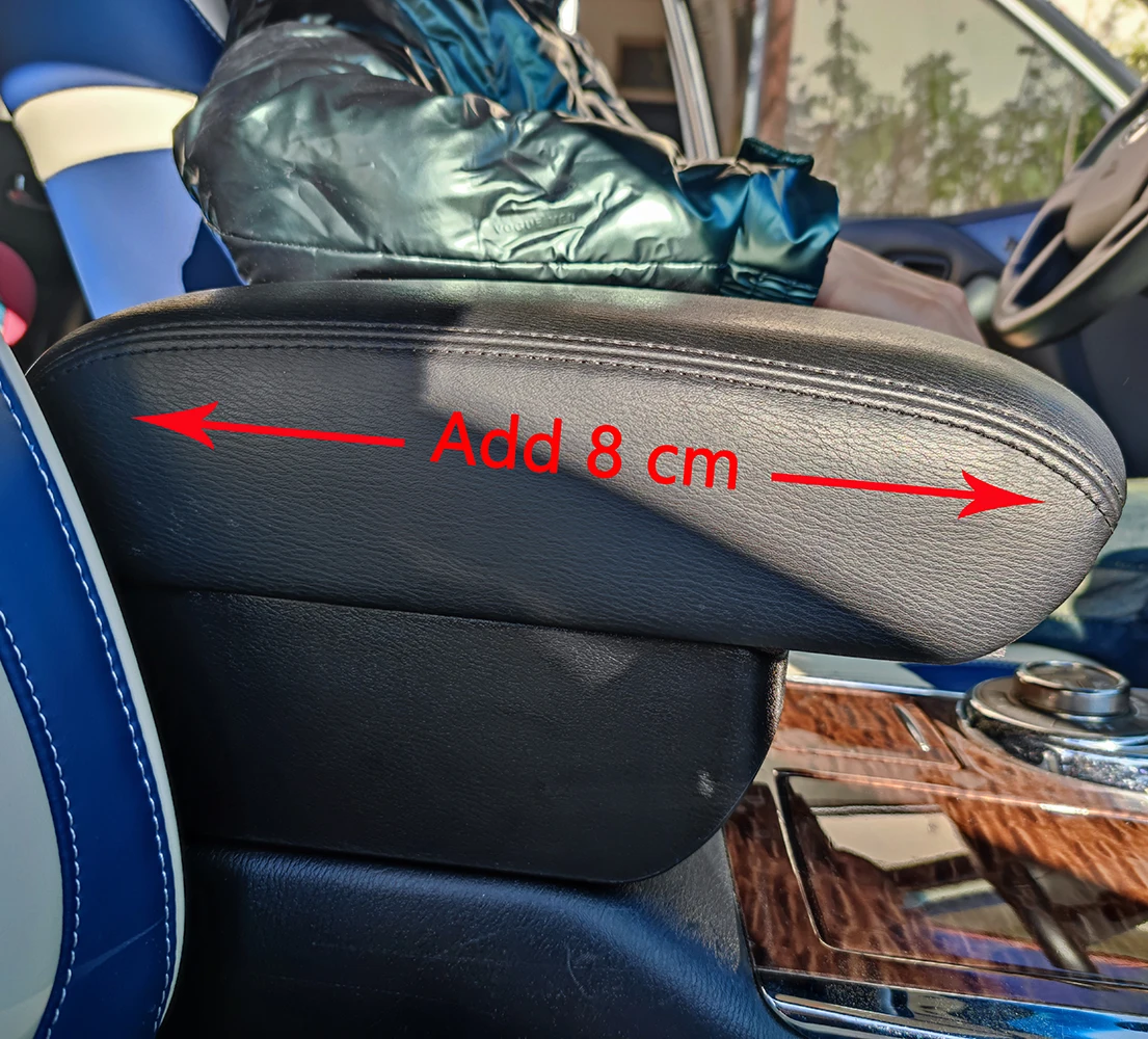 Car Accessories Interior For Infiniti QX80 Center Console second Generation Armrest Box Removable Storage Box