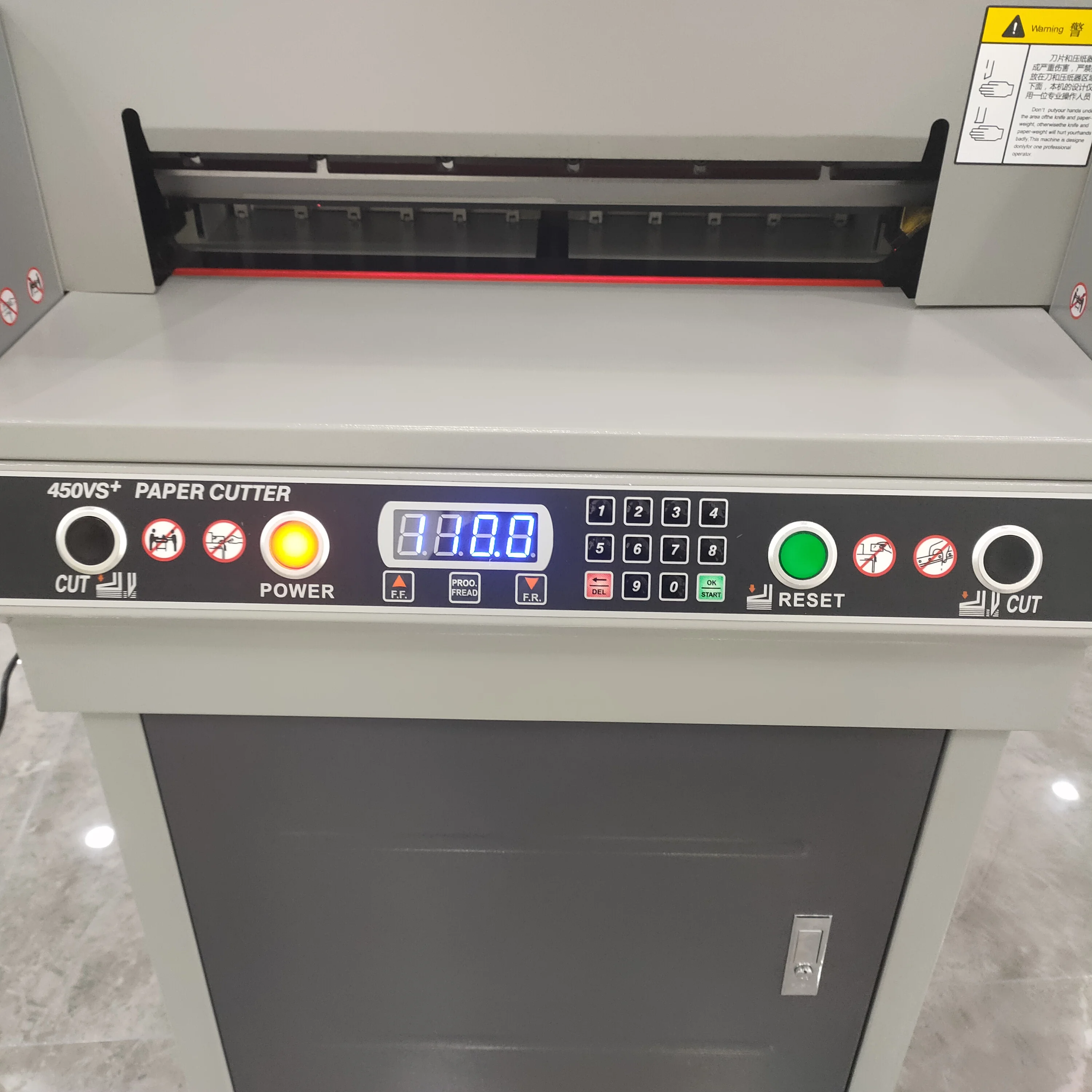 G450VS+ digital paper cutting machine electric paper cutter hot sale for office equipment