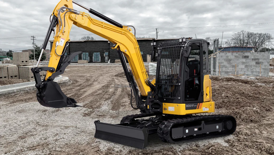 High quality Earthmoving Machine Mini Small excavator  9051FZTS  Crawler Excavator with good price