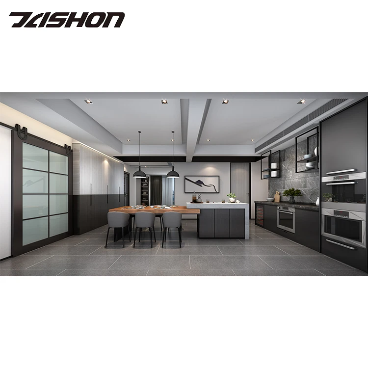 6.6Ft U Shape Double Wheel Load Shower Gold Full Set Barn Doors Hardware