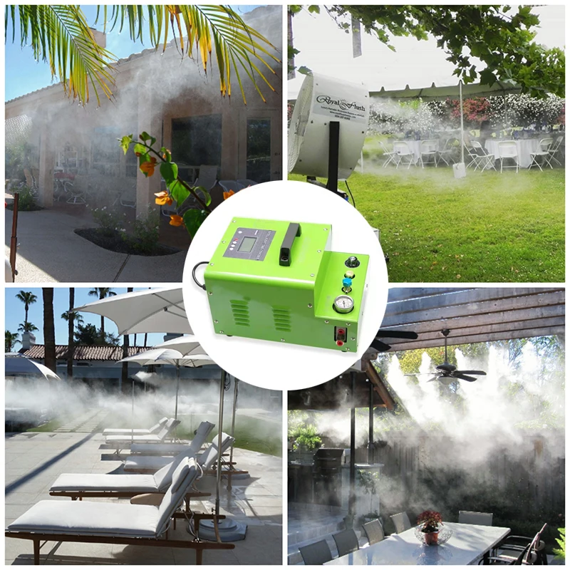 Cazymist Greenhouse Garden Humidification Misting System Fog Machine