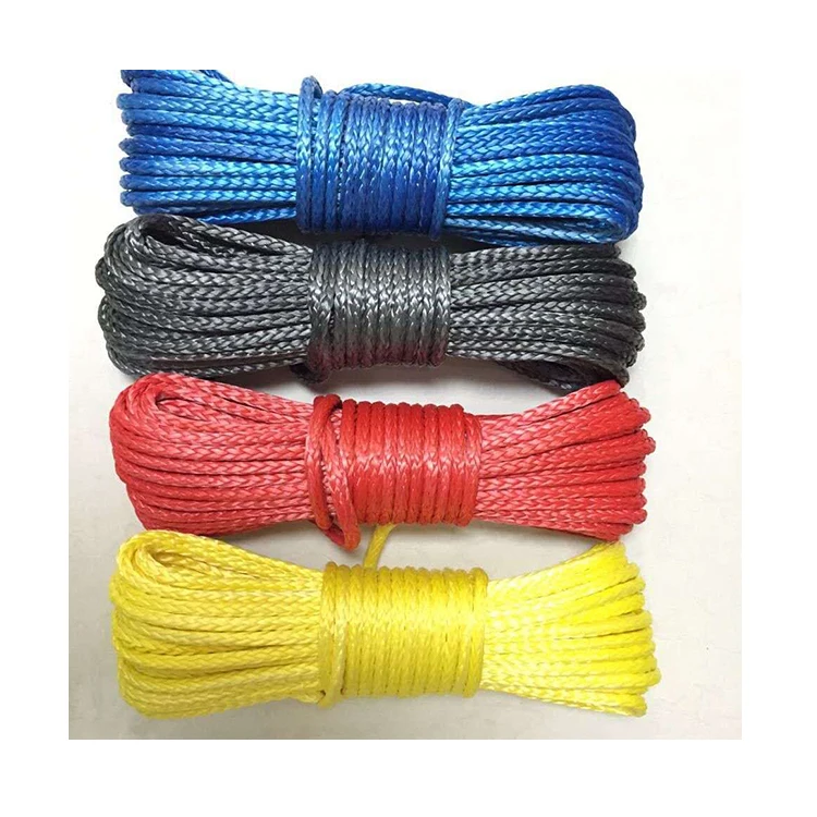 On Sale 12 Strands Ultra-high Molecular Weight Polyethylene Rope For Berthing and Mooring