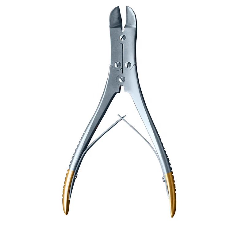 Top Quality Bohler Bone Rongeurs With Gold Plated Handle Orthopedic Surgical Instruments