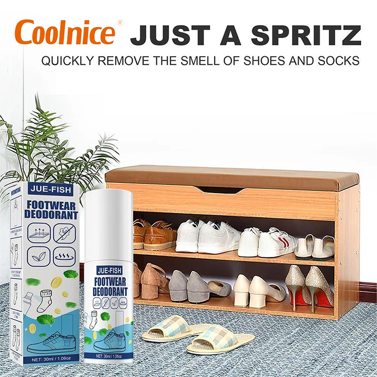 Natural Shoe Deodorizer Spray Foot Odor Shoe Freshener Removal Foot Artifact Shoe Fresheners Desodorantes