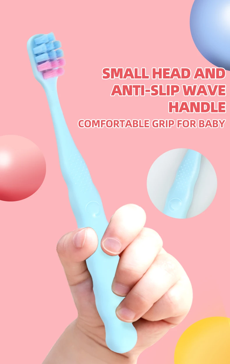 CASA toothbrush factory color soft bristles with matte finish handle toothbrush for kids