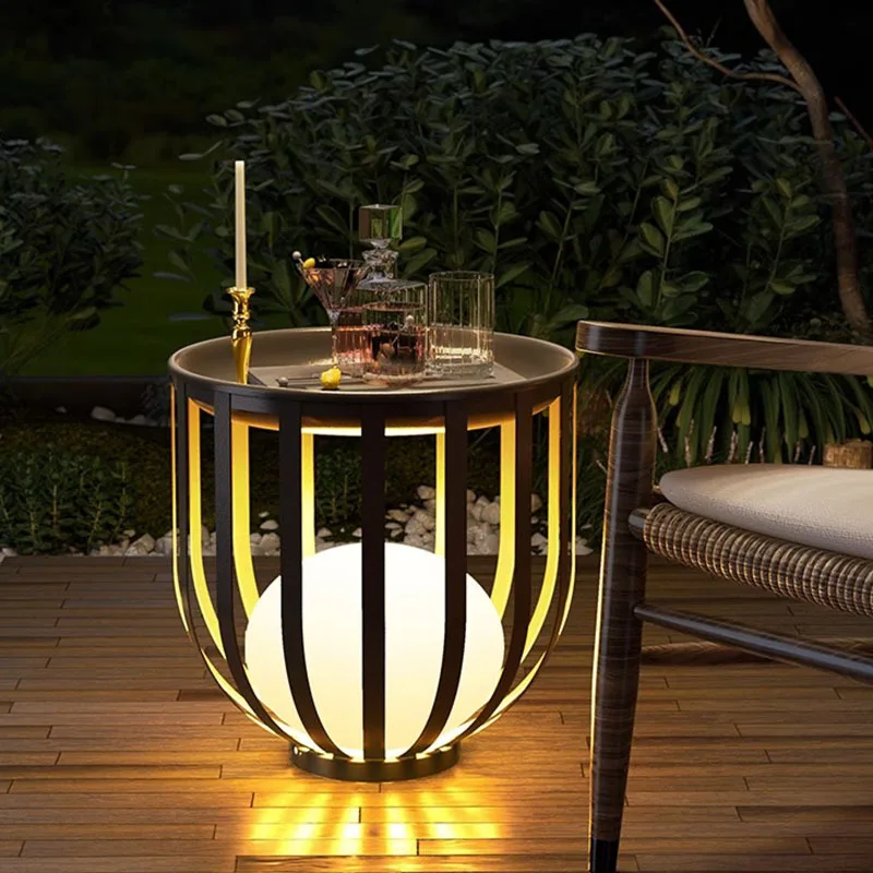 Outdoor Waterproof Lawn Lamp Villa Garden Lamp Flower Lamp Balcony Garden Decorative Landscape Light