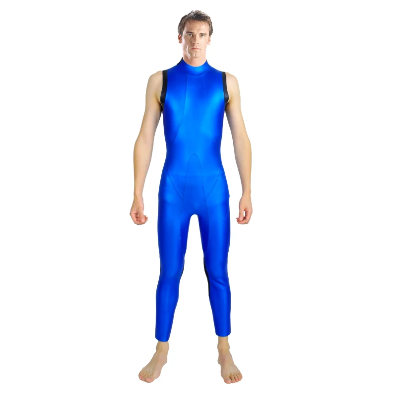 
LayaTone Men Neoprene Wetsuits 3/4/5mm Long John Sleeveless Spearfishing Swimming Freedive Scuba Diving Suit 