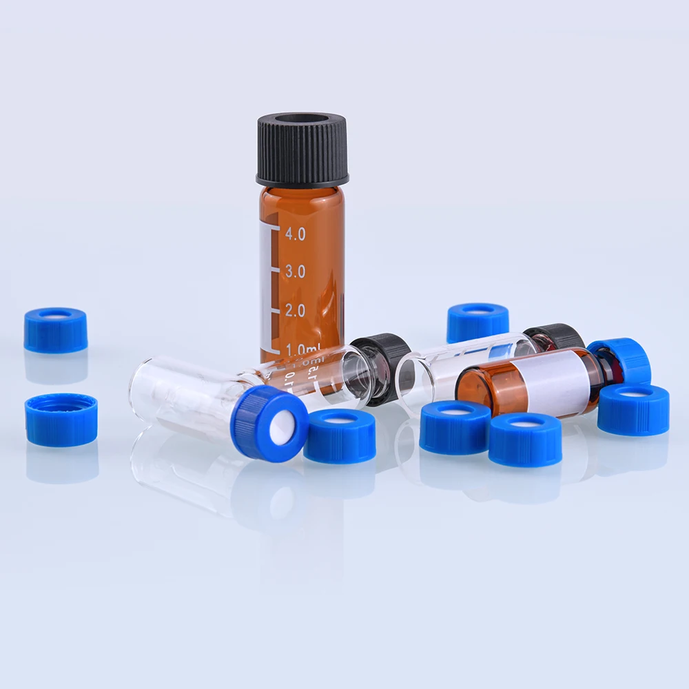 ALWSCI  2ml clear glass hplc vials wide opening small glass bottles 2ML