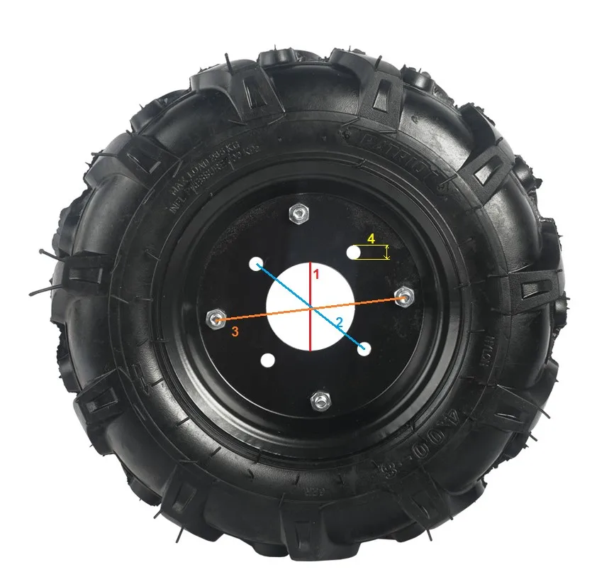 4.00-8 Tiller Wheels