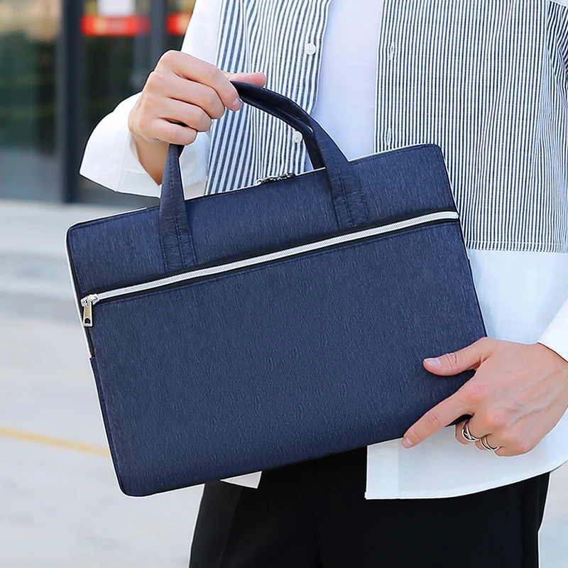 2023 15.6 Inch cheap price but good quality waterproof oxford custom logo laptop bag case sleeve