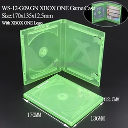 WEISHENG Plastic Clear Other Game Accessories Clear Green Game Case 360 XBOX Protective For Xbox One Game Case Nintendo Wii PS5