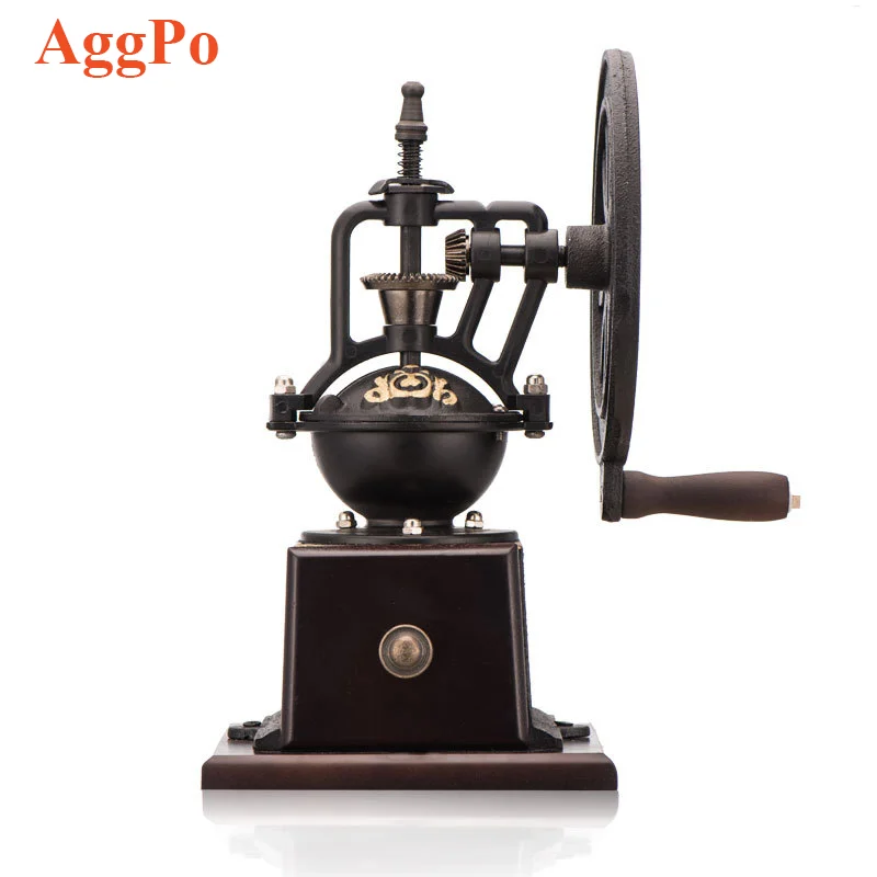 Hot sell Retro Ferris wheel manual grinding machine coffee grinder manual flour mill grinder household coffee machine