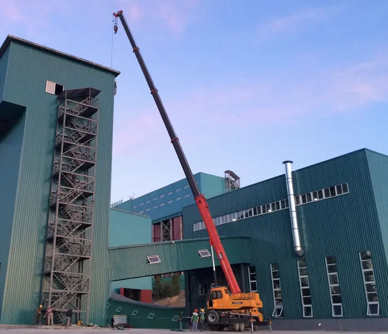 Китайский Новый подъемный механизм 70т автокран STC700C5 с максимальной высотой подъема 62 5 м