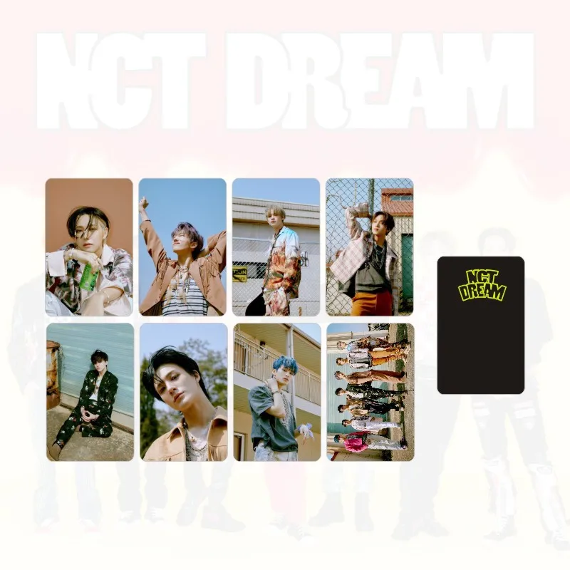  Оптовая продажа товары Kpop Idol двусторонняя печатная Фотокарта NCT Dream Hot Sauce Lomo