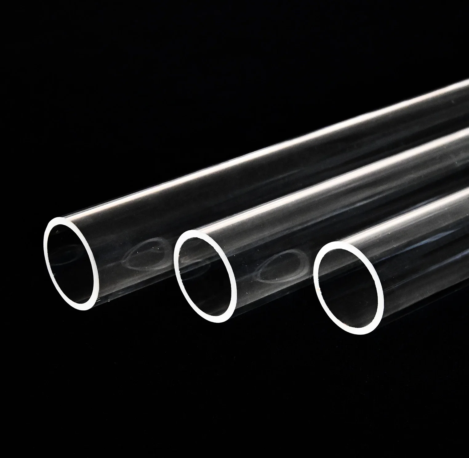 High transmittance quartz rod optical fiber rod