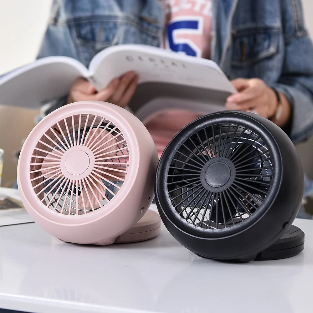 2022 mini DC 5V 6 inch mini personal portable office use usb table fans  gift air cooler  usb AA battery  desk desktop fan