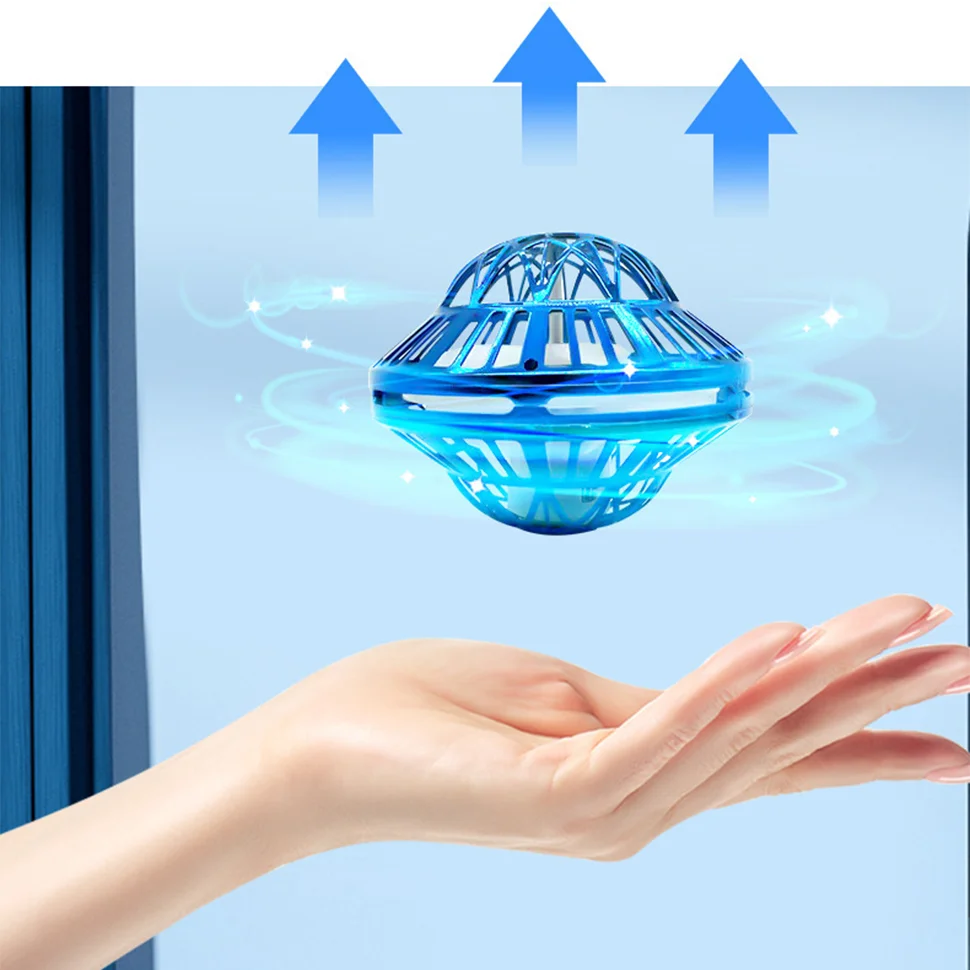 Wholesale Hand Operated Induction Interactive Ufo UFO Mini Drone The Ultimate Flying Spinner Fun Fly Ball