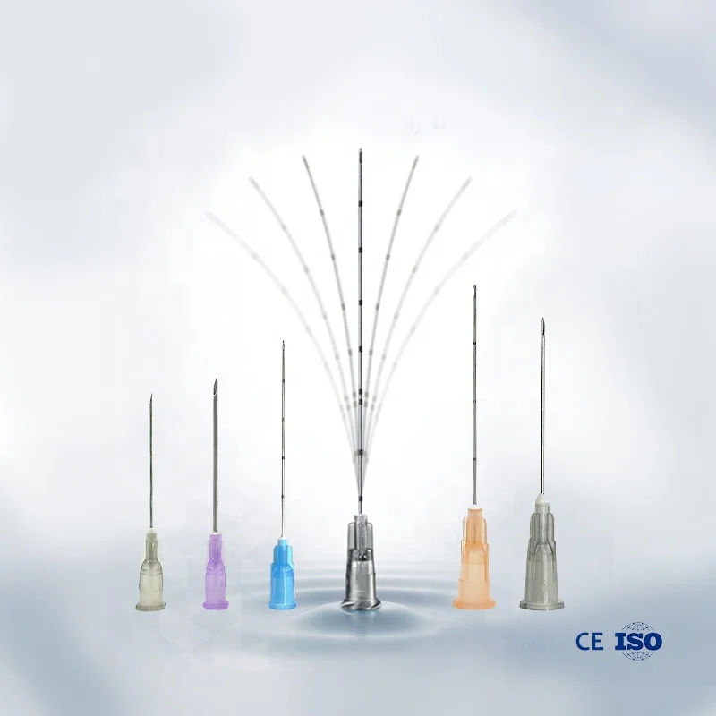 Disposable micro injection cannula needle for hyaluronic acid filler