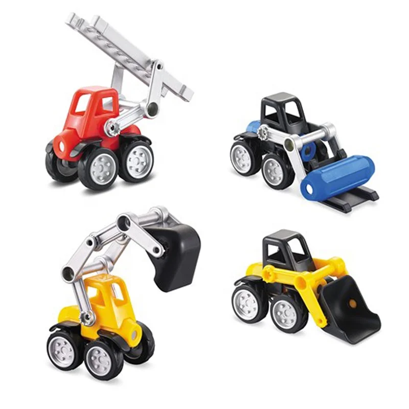 montessori educational toys car magnetic blocks building set 28pcs