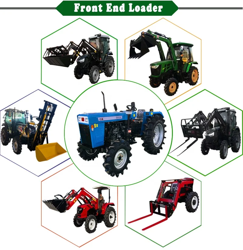China Good Quality Mounted Agriculture Equipments Tractors SH504 Cheap Price for Sale