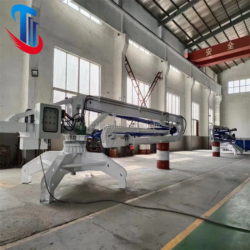 13m 15m 17m mobile spider concrete placing boom concrete spreader