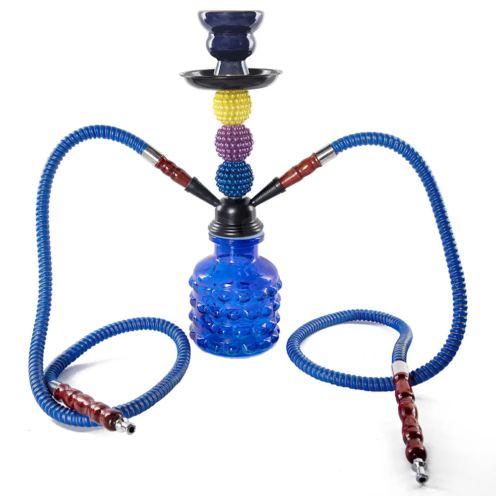 Cheap Wholesale Glass Hubbly Shesha Portable Hookahs Flavor Shisha Hookah Set With Accessories