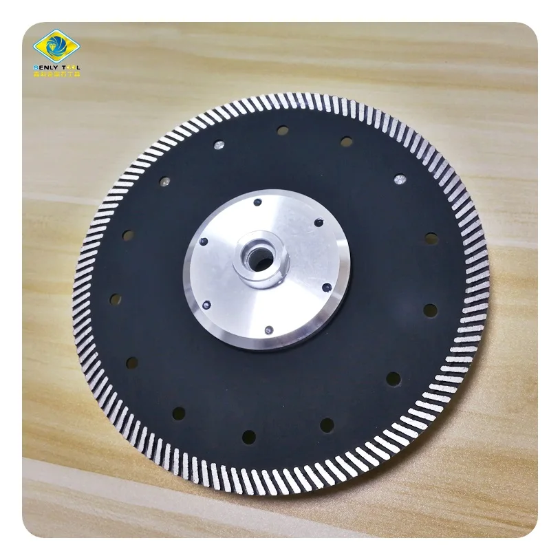 230mm protection teeth turbo diamond saw blade granite cutting blade