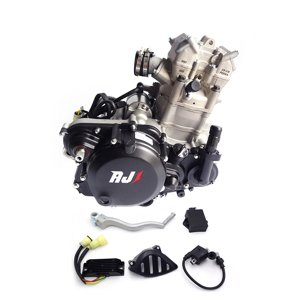 AJ1 4 Stroke Motorcycle Engine 250cc Dirt Bike Motocross NC 250  ZONGSHEN ZS177MM NC250 Engine Assembly