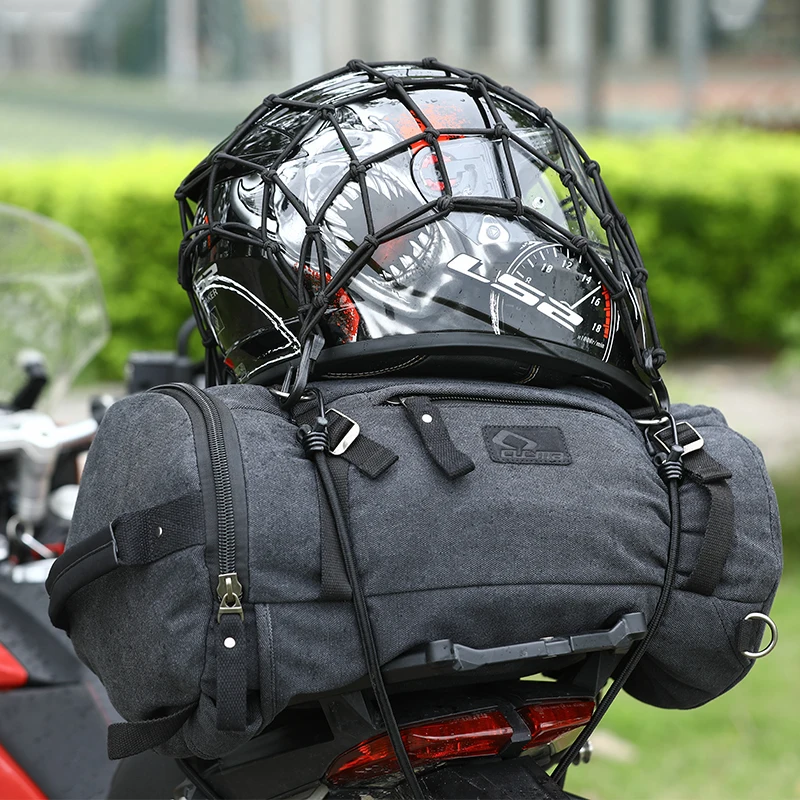 
Luggage Cargo Bungee Elastic Net Rope With Hooks For Motorcycle Bag Helmet 