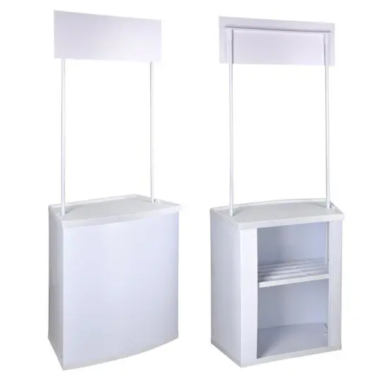 Collapsible Portable booth Commercial booth promotion counter portable trade show display kiosk
