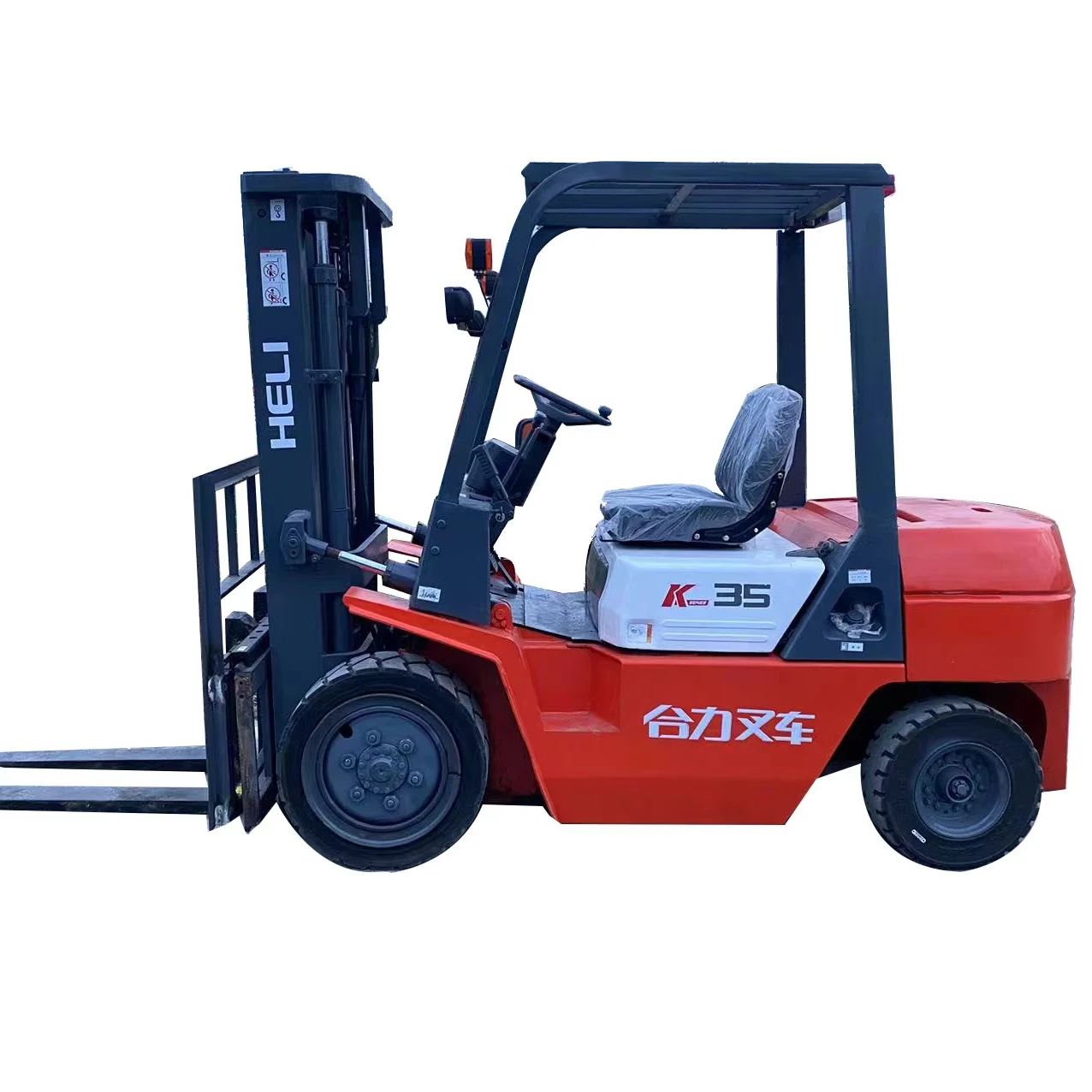 High performance 3.5ton HELI diesel forklift high efficiency HELI FD35 used forklift low price sale