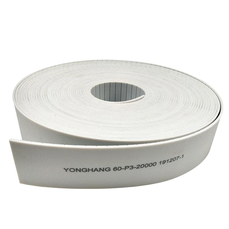 YONGHANG black and white pu open endless polyurethane flat belts