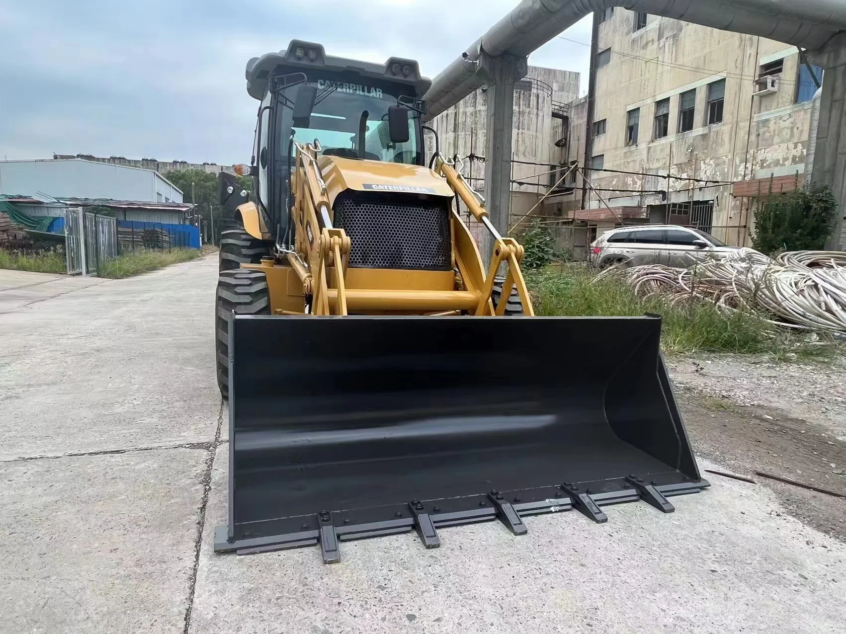 Экскаватор-погрузчик Cat 420f 420f2 Подержанные гусеничные 420/410/430 экскаваторы-погрузчики для оптовой продажи