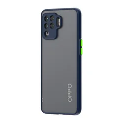 Factory Price TPU+PC Shockproof Translucent Smoke Phone Case For Oppo Realme 8 8 Pro A95 5G