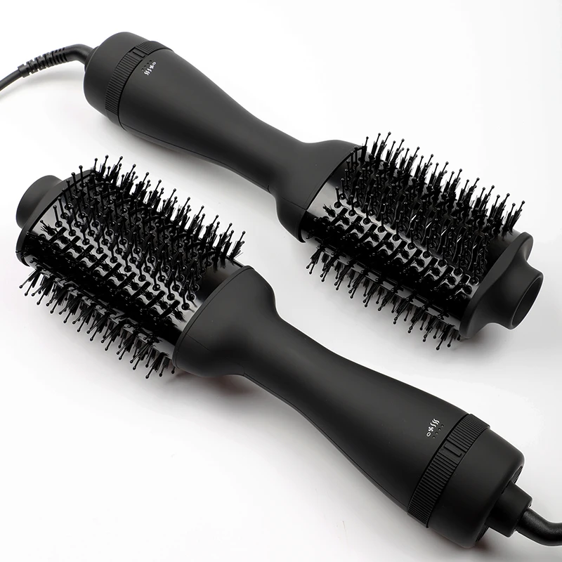 High Quality Ce Super Strong Wind Straightener Brush Blow Dryer Multifunctional Adjustable Hot Air Comb Hair Dryer With Comb