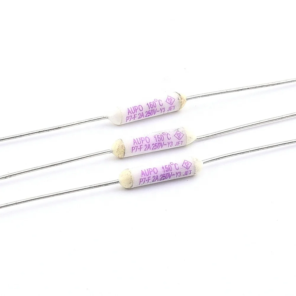 House Home Appliances 1A 2A 5A 10A ROHS Temperature Ceramic Thermal Fuse