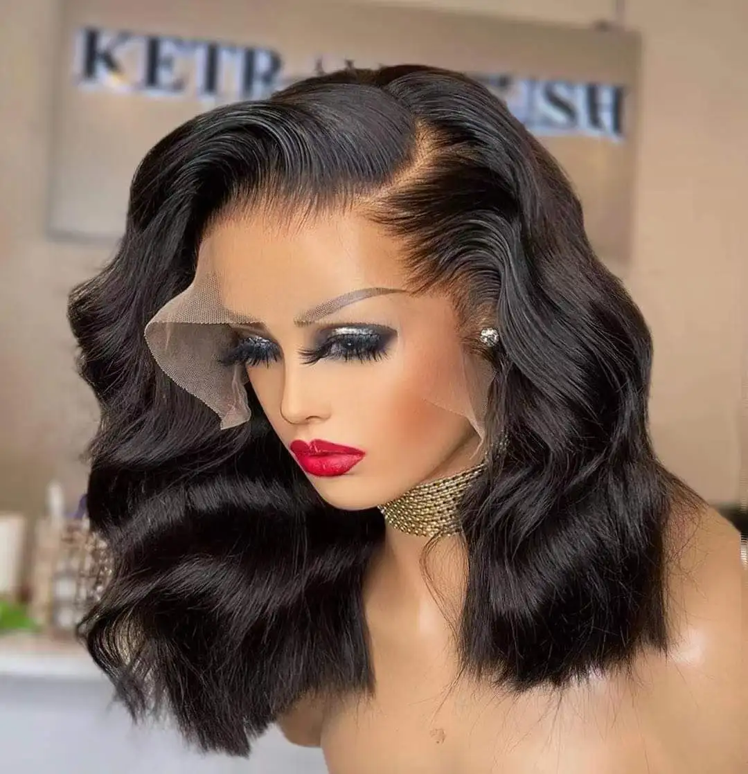 Body Wave Transparent Hd Full Lace Human Hair Wig Body Wave 360 Lace Wigs Human Hair Lace Frontal For Black Women
