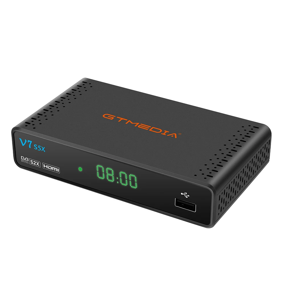 Дешевые спутниковый телевизионный ресивер GTMEDIA V7S5X DVB-S/S2/S2X для спутникового ТВ-приемника Южной Америки