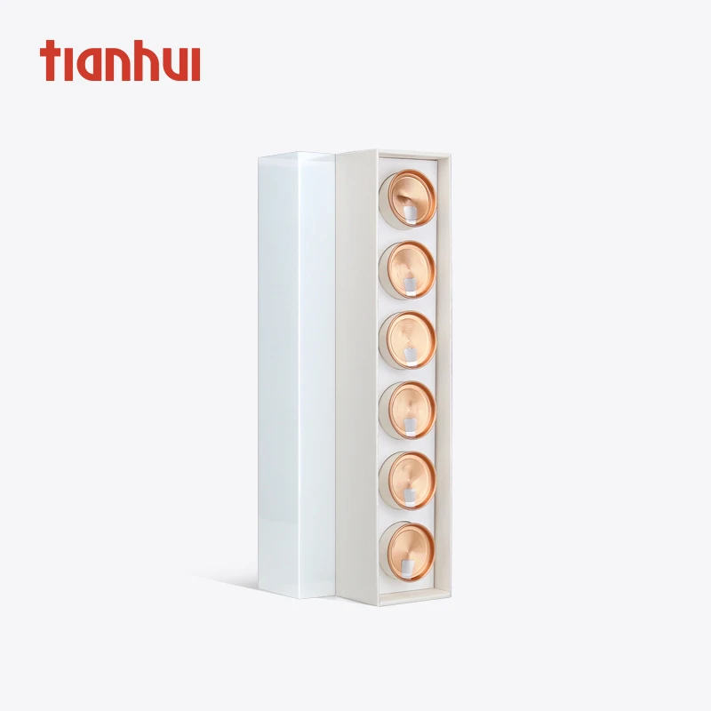  Tianhui биоразлагаемая прозрачная пластиковая подарочная коробка из