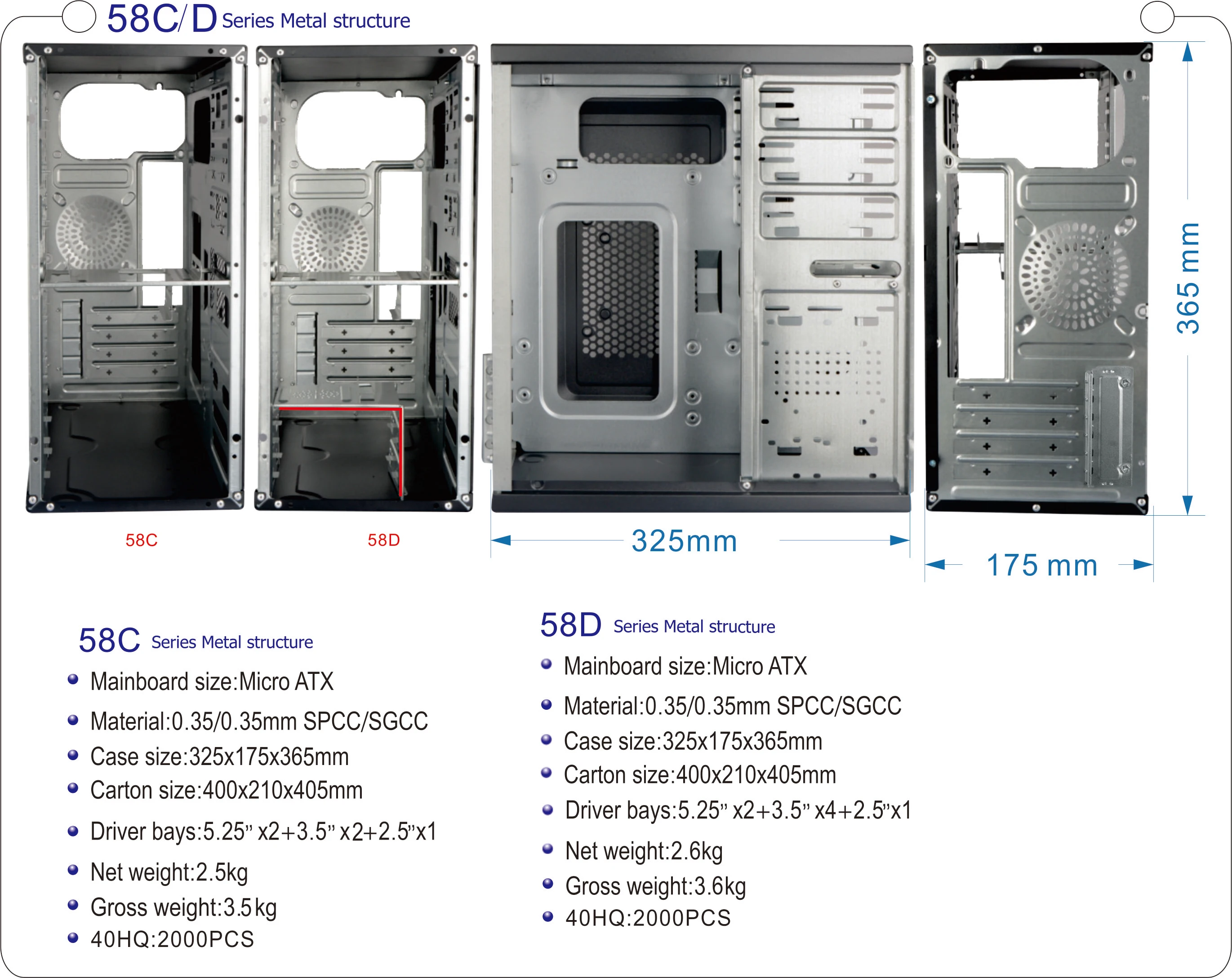 desktop gaming pc casing factory direct cheap vertical box office cpu cabinet gamer computer case