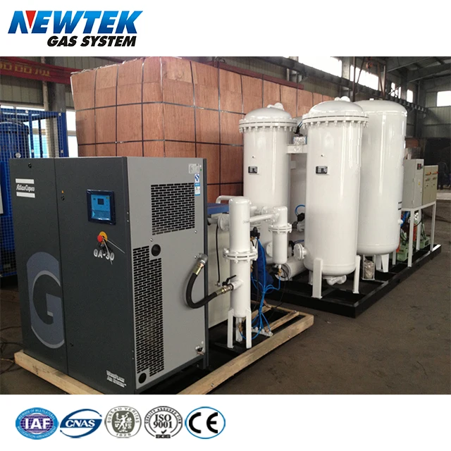 NEWTEK Industrial oxygene production plant & Nitrogen Plant with Cylinder Filling System