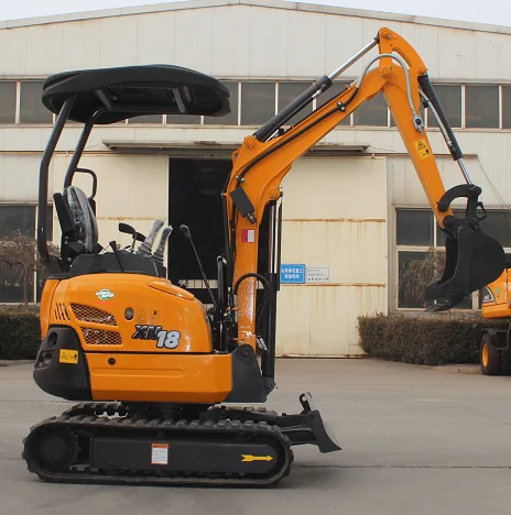Rhinoceros XN 18 1.6 ton mini excavator with hydraulic thumb  with other excavator attachment