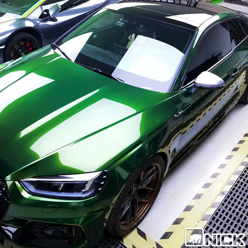 Car Vinyl Wrap Wholesale Self adhesive Green Car Wrap Vinyl Film